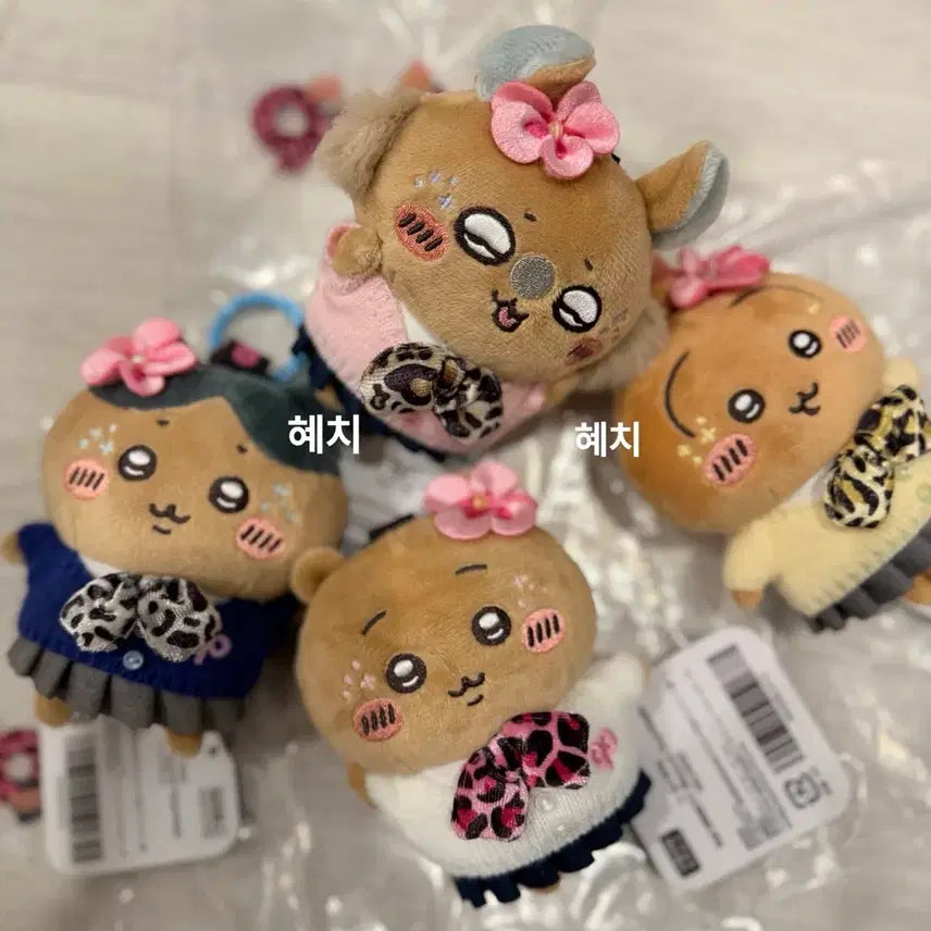 [BUNJANG] Chiikawa Hachiware Usagi Momonga 4-Piece Bundle Set / 현물) 택포 66) 9090 갸루 치이카와 하치와레 우사기 모몽가 4종 일괄