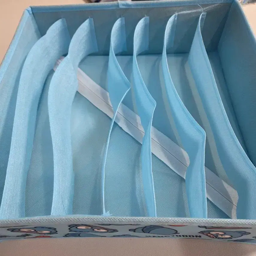 [BUNJANG] Hangyodon Non-woven Fabric Storage Box with Dividers / 한교동 부직포 칸막이 수납함 (새상품)