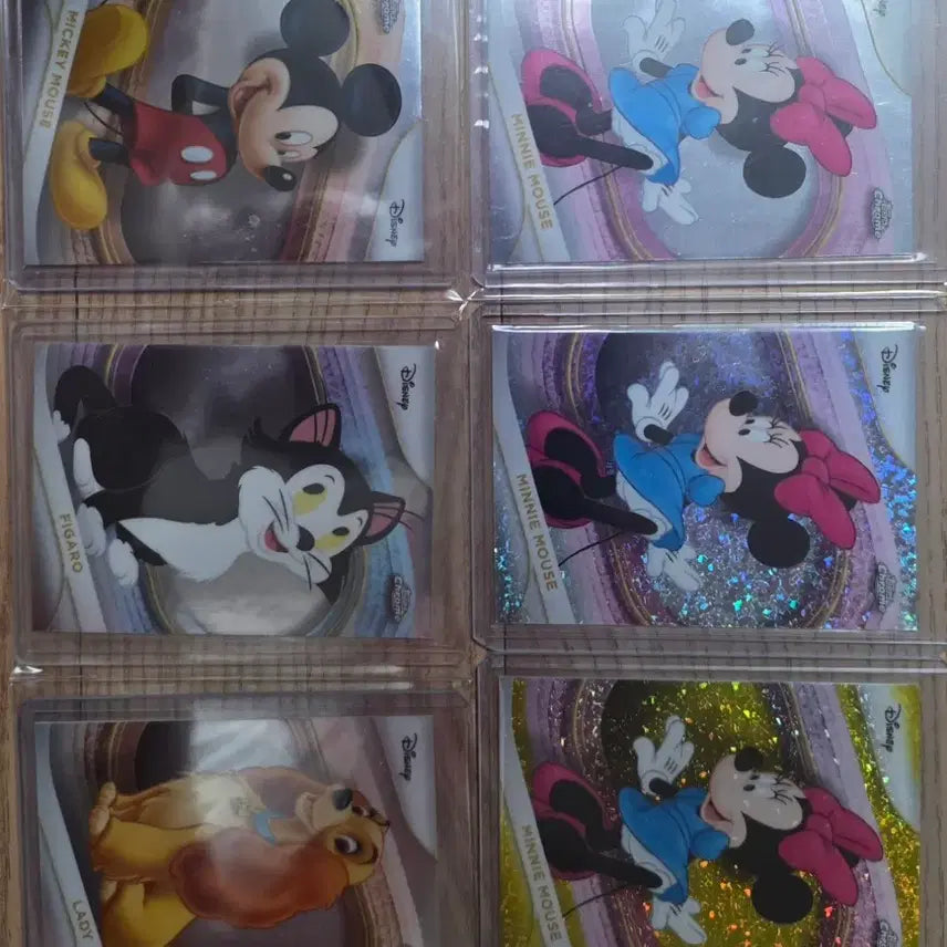 [BUNJANG] Disney Cards Mickey Mouse, Minnie Mouse, Figaro, Lady / 디즈니 카드 미키마우스 미니마우스 피가로 레이디