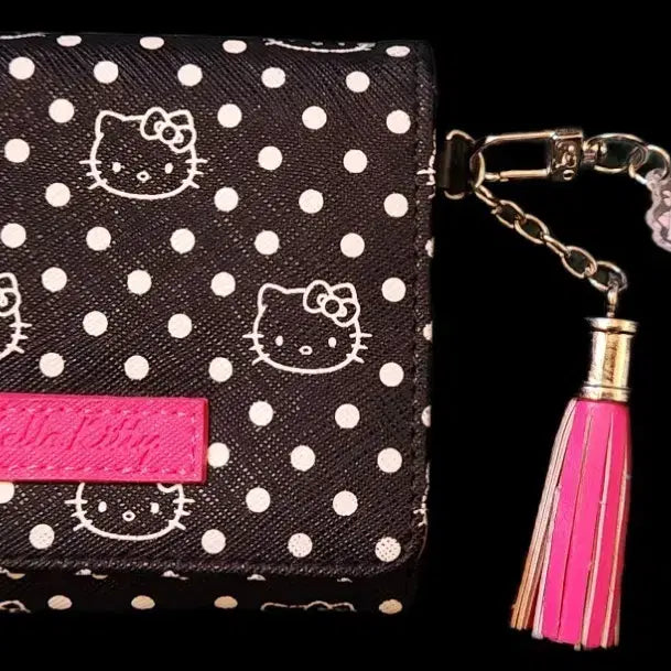 [BUNJANG] Vintage Kitty Wallet with Cat Keychain Set / 고전 키티지갑