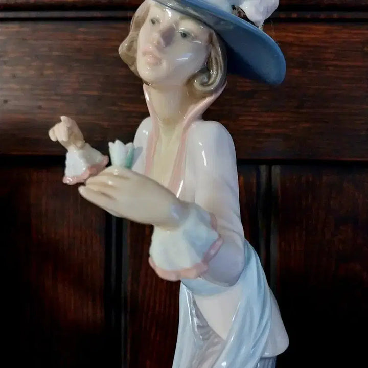 [BUNJANG] Yadro "Parisian Flower" Sculpture - Tall / 야드로 녹색잎이1개없어요.