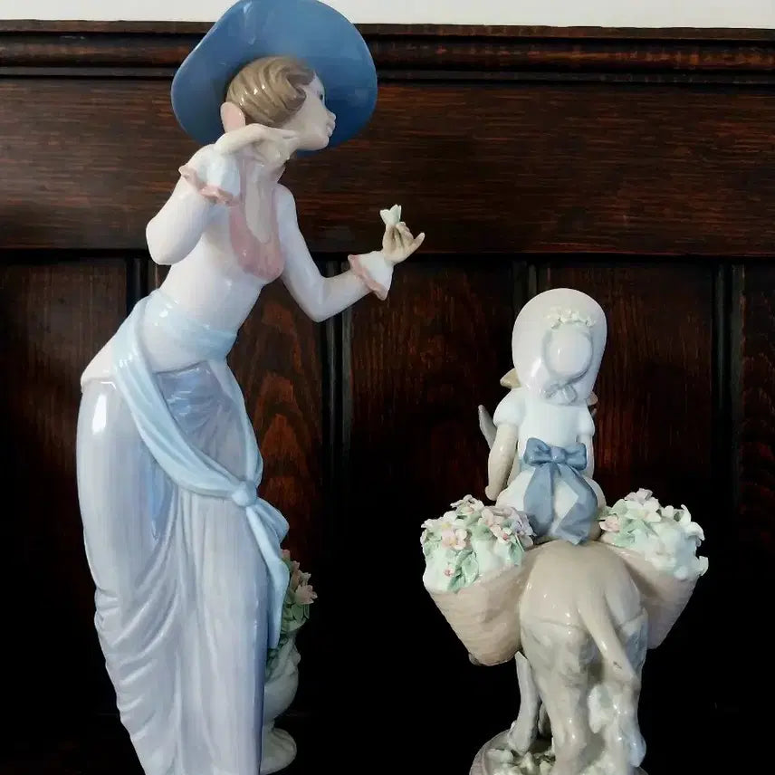[BUNJANG] Yadro "Parisian Flower" Sculpture - Tall / 야드로 녹색잎이1개없어요.