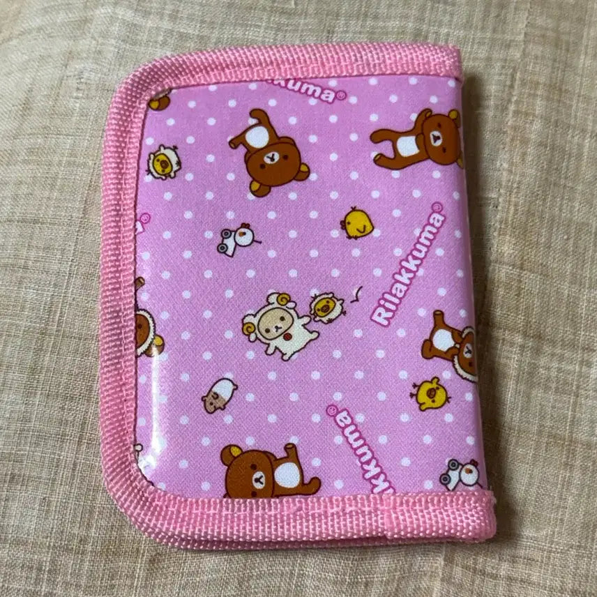 [BUNJANG] Rilakkuma Classic Bifold Wallet Card Holder / 리락쿠마 고전 반지갑 카드지갑
