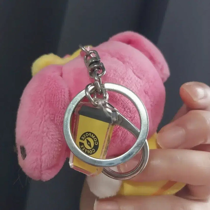 [BUNJANG] My Melody Compose Coffee Collaboration Keyring / 마이멜로디 컴포즈 커피 콜라보 키링