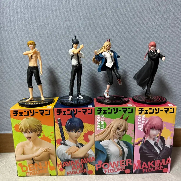 [BUNJANG] Chainsaw Man Akimune Head Bundle Set Figure / 체인소맨 타이토 피규어 일괄판매