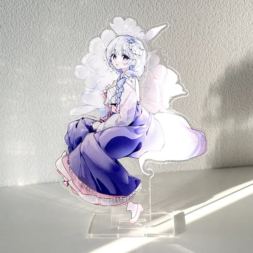 [BUNJANG] Stellive Ayatsuno Yuni Hanbok Diorama Acrylic Stand / 스텔라이브 아야츠노 유니 한복 디오라마 아크릴 스탠드