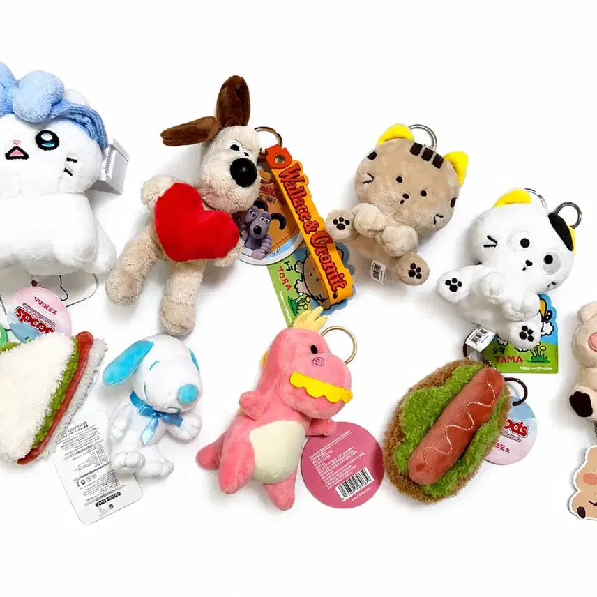 [BUNJANG] Miffy Bell Charm Keychain / (인형키링 증정)미피 방울 키링 고리