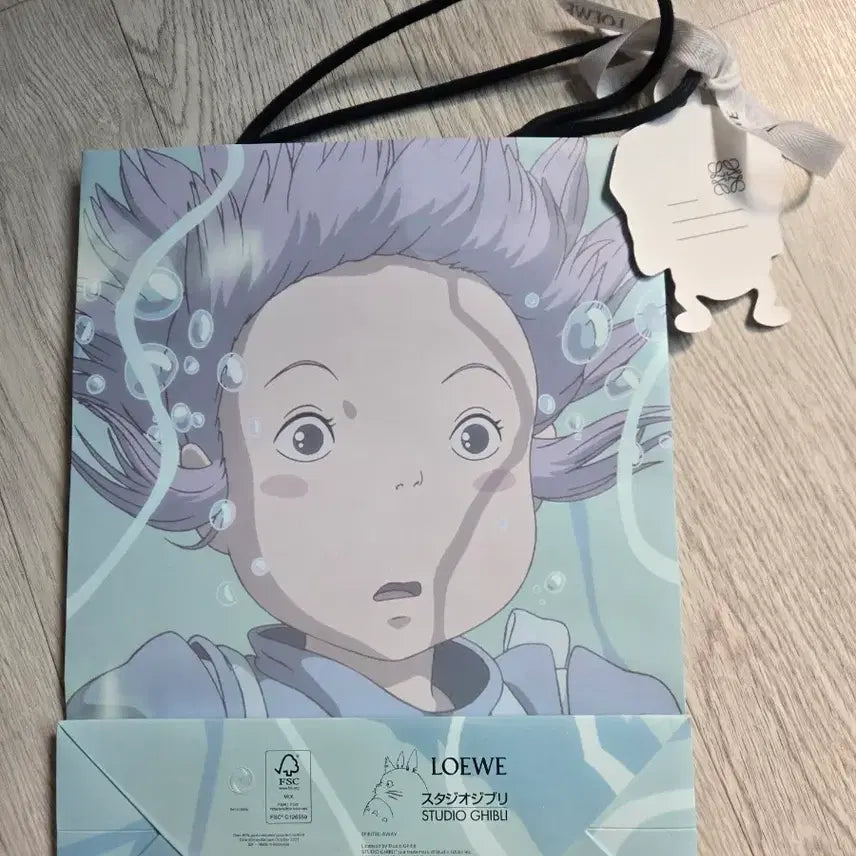 [BUNJANG] Loewe Spirited Away Shopping Bag / 로에베 센과 치히로의 행방불명 쇼핑백