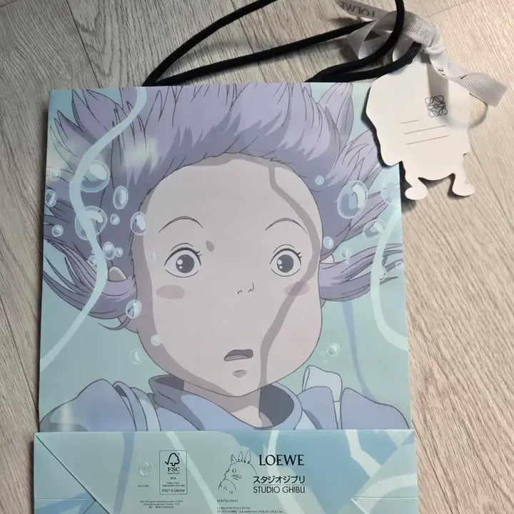 [BUNJANG] Loewe Spirited Away Shopping Bag / 로에베 센과 치히로의 행방불명 쇼핑백