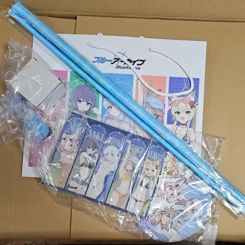 [BUNJANG] Blue Archive SRT Goods Set Comiket C108 Yostar Booth / 코믹마켓 c108 요스타 부스 블루 아카이브 SRT 굿즈 세트