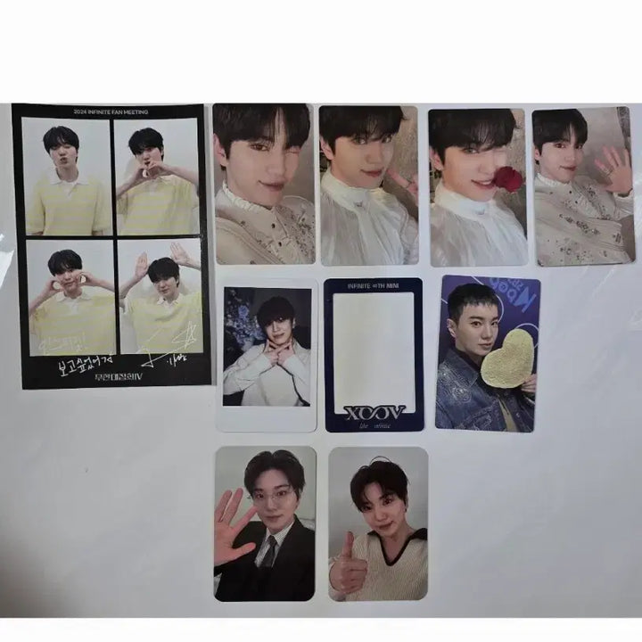 [BUNJANG] INFINITE Sungjong Photocard Bundle Set / 인피니트 이성종 성종 무한대집회 입장포카 포카
