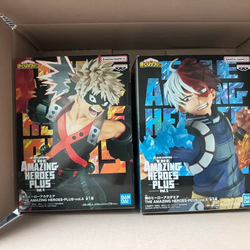 [BUNJANG] My Hero Academia Bakugo Todoroki Figure / 나의 히어로 아카데미아 바쿠고 쇼토 피규어
