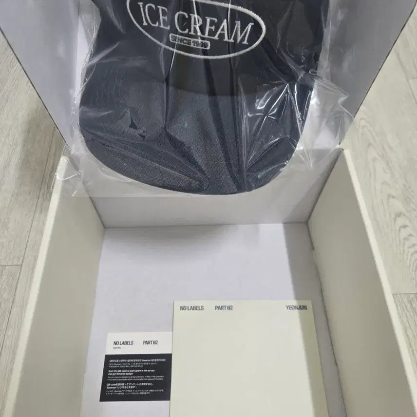 [BUNJANG] TXT Yeonjun NO LABELS PART 02 Ice Cream Hat Bundle Set (Excluding Photocard) / 투바투 연준 NO LABELS PART 02 모자반 양도(포카 제외)