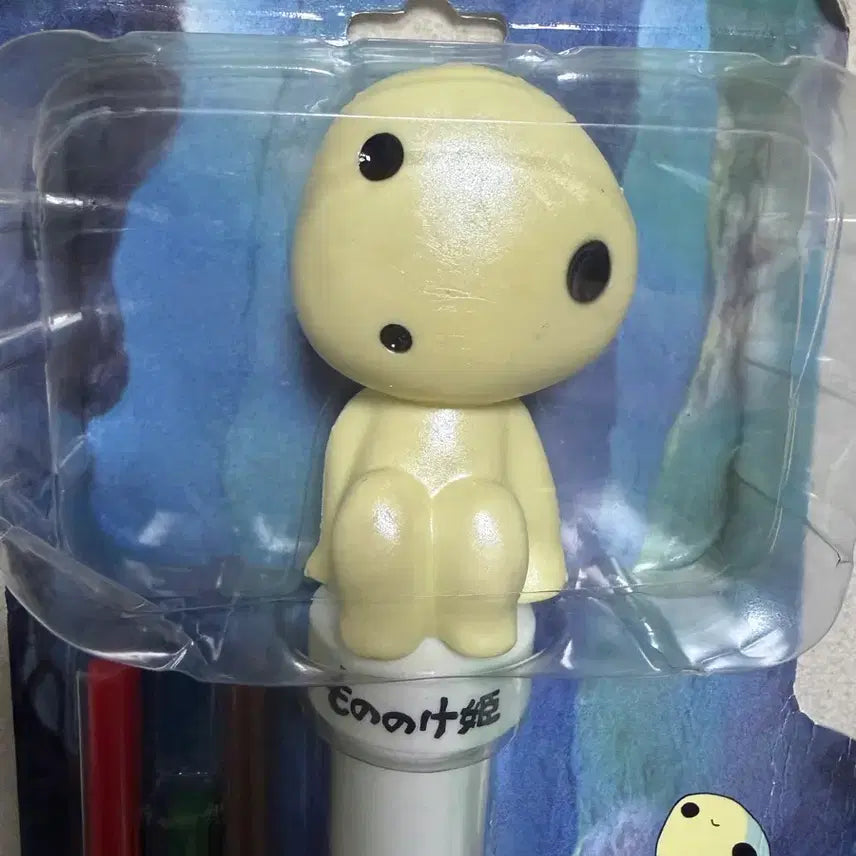 [BUNJANG] Studio Ghibli Princess Mononoke Kodama Ballpoint Pen / 지브리 모노노케 히메 고다마 볼펜(+모노노케히메 트럼프 카드 무료증정)