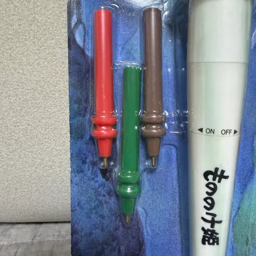[BUNJANG] Studio Ghibli Princess Mononoke Kodama Ballpoint Pen / 지브리 모노노케 히메 고다마 볼펜(+모노노케히메 트럼프 카드 무료증정)