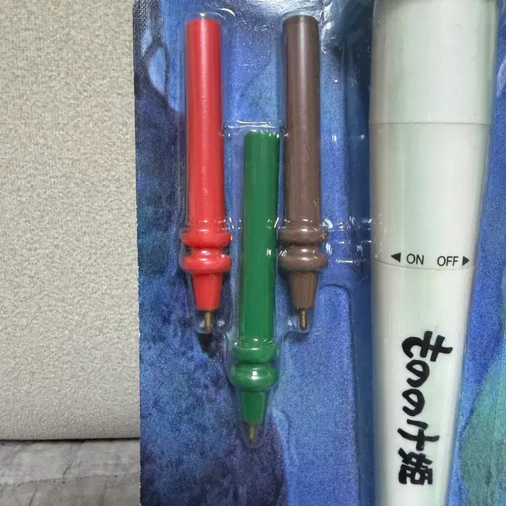 [BUNJANG] Studio Ghibli Princess Mononoke Kodama Ballpoint Pen / 지브리 모노노케 히메 고다마 볼펜(+모노노케히메 트럼프 카드 무료증정)