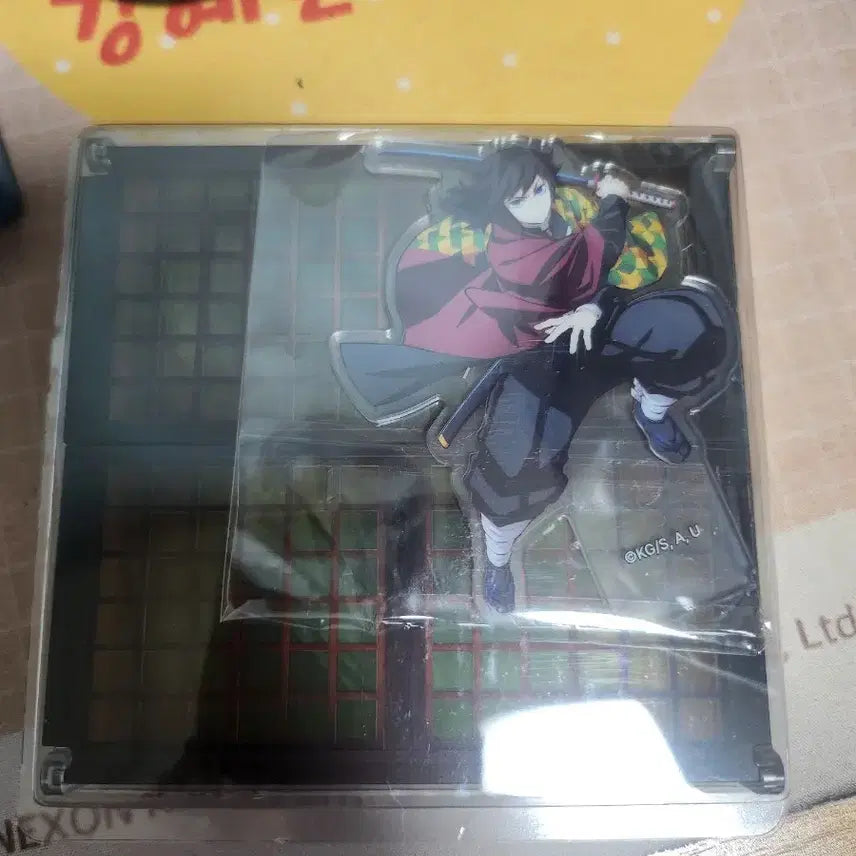 [BUNJANG] Demon Slayer Giyu Acrylic Stand (Sealed) / 맘스터치 기유 아크릴 스탠드 미개봉 [택포]