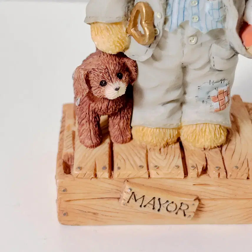 [BUNJANG] Cherished Teddies Figurine - Vintage Teddy Bear Ornament / 체리쉬드 테디즈 피겨린 빈티지소품 테디베어 곰돌이 장식 인테리어