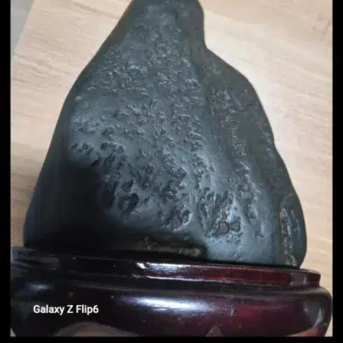 [BUNJANG] Namhangang Natural Stone with Stand / 남한강 자연석받침대 포함