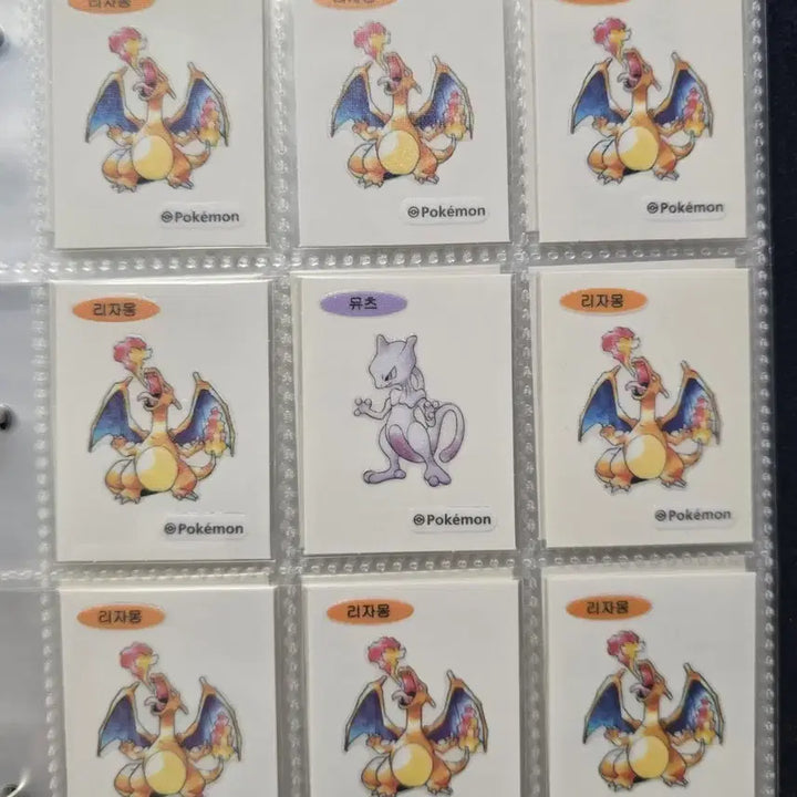 [BUNJANG] 30th Anniversary Pokémon Sticker Collection Full Set (Includes 9 Charizards, Mewtwo, Pokémon Book) / 30주년 포켓몬 띠부씰 전종 판매 (리자몽9장+뮤츠+포켓몬북 포함)