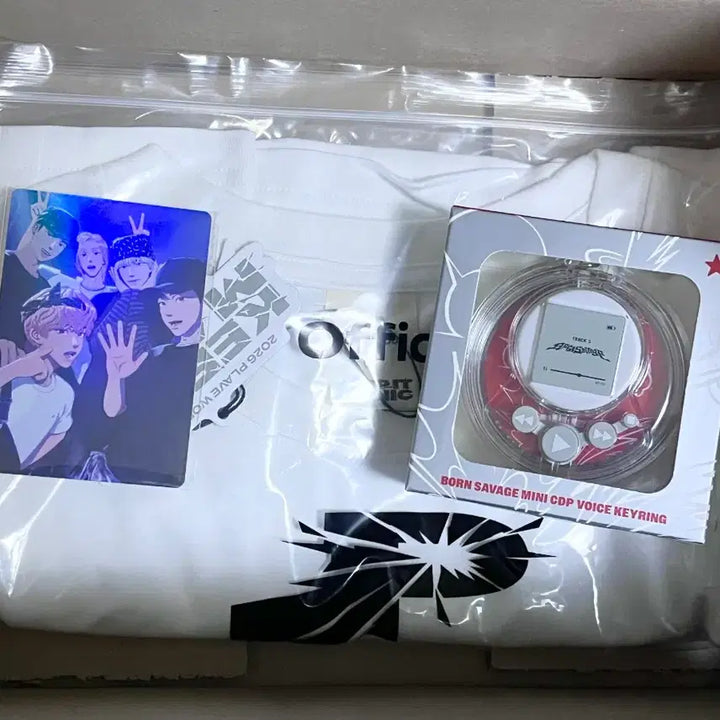 [BUNJANG] PLAVE Tour Merchandise T-shirt Voice Keyring Bundle Set / 플레이브 투어 md 굿즈 티셔츠 보이스 키링 일괄