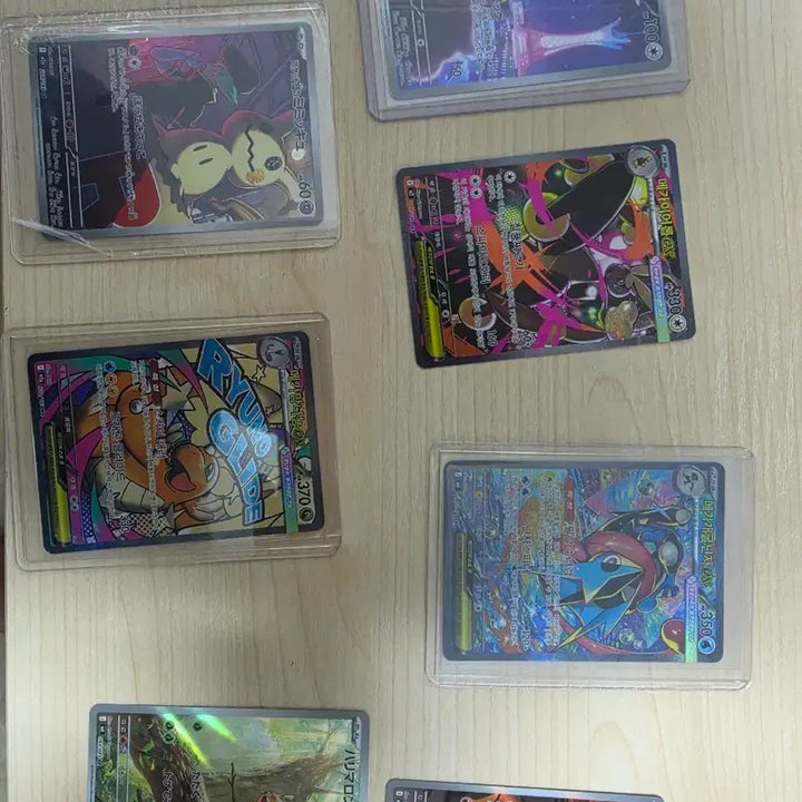 [BUNJANG] Greninja SAR Korean Set Pokemon Cards / [급처] 포켓몬카드 개굴닌자 SAR 한글 포함 세트 판매