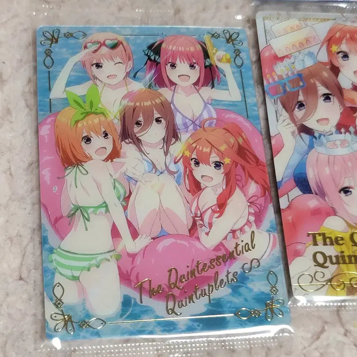 [BUNJANG] The Quintessential Quintuplets Wafer Card Bundle Set / 오등분의신부 웨하스 카드