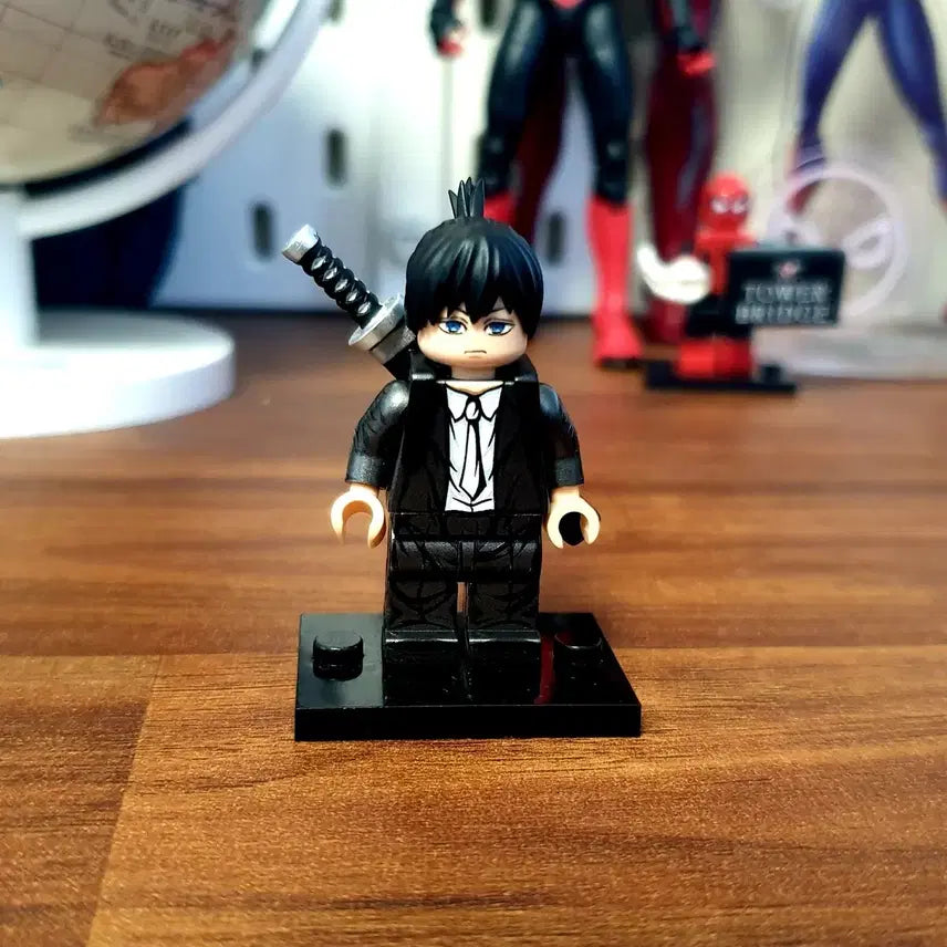 [BUNJANG] Chainsaw Man Aki Custom Lego Minifigure / 체인소맨 아키 레고 커스텀
