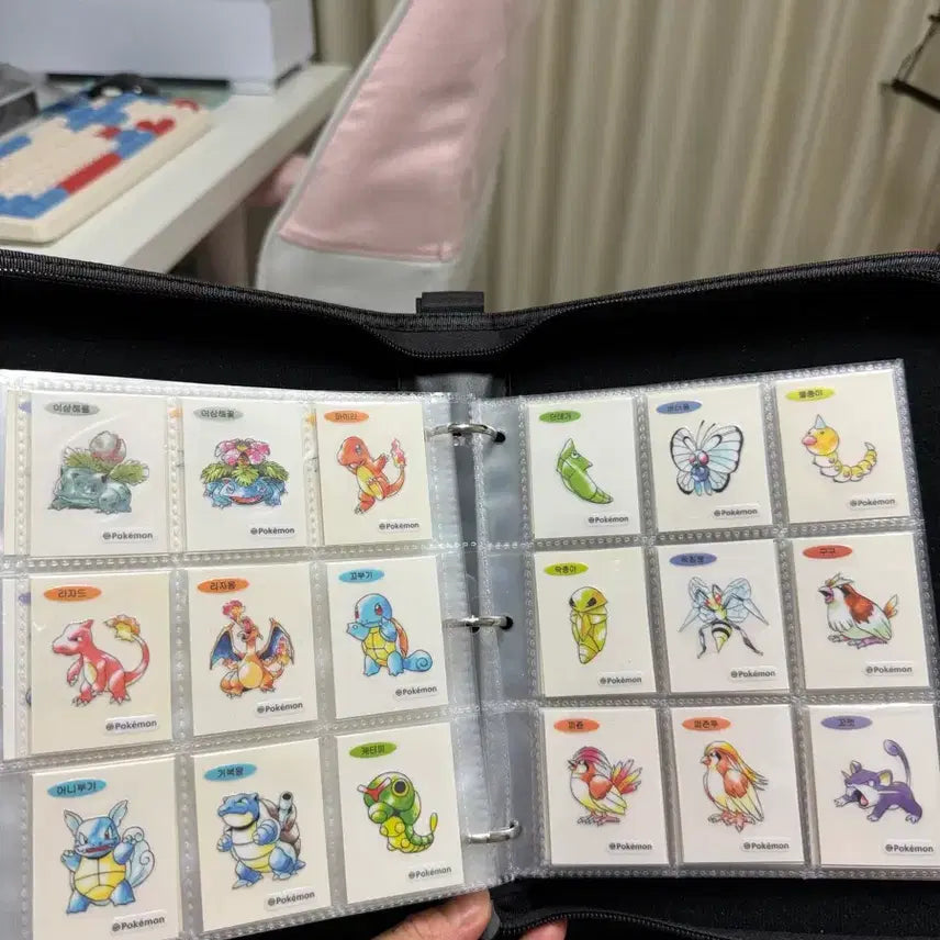 [BUNJANG] Pokemon 30th Anniversary Stickers Complete Set + Logo Set / 포켓몬 30주년 띠뿌씰 아트웍 전종 + 30주년로고 18종 등