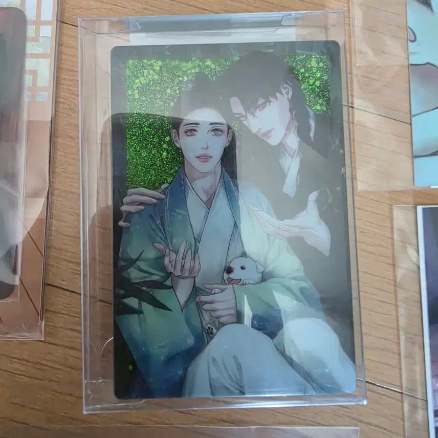 [BUNJANG] Guiyagok Vol. 1-2 First Edition Set Postcard Glitter Miniature Poster Bundle / 귀야곡 초판 부록 엽서 글리터 금동이 미니픽 상애상조 미니포스터