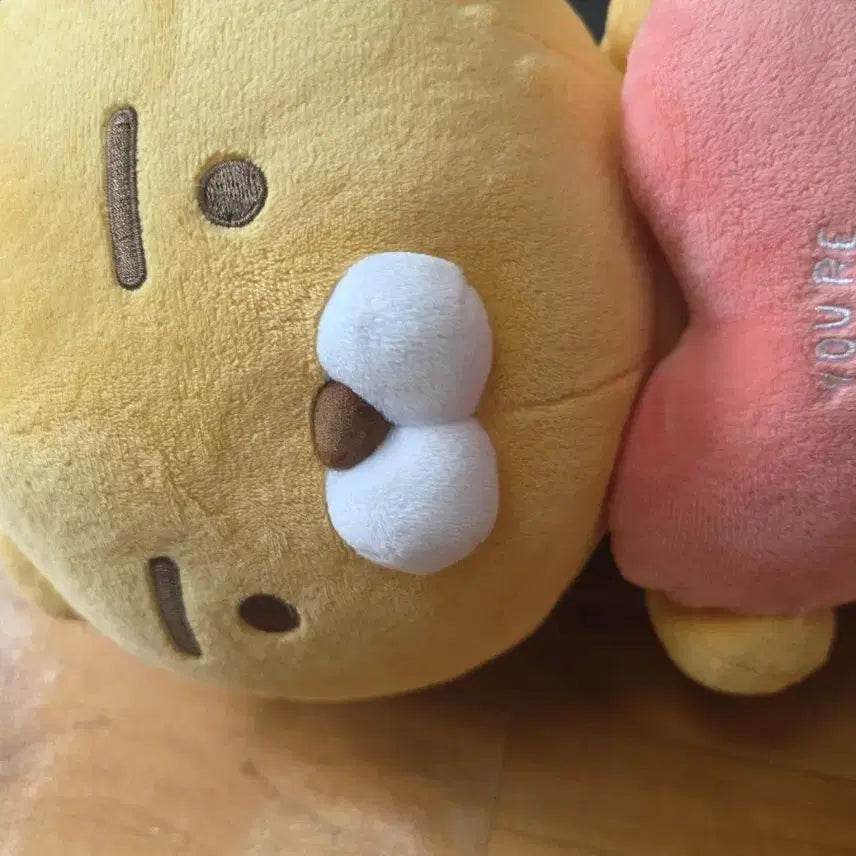 [BUNJANG] Little Friends Bear Plush Doll with Heart / 리틀프랜즈 곰돌이 봉제인형 하트인형 YOU,REMINE. 애착인형 인형