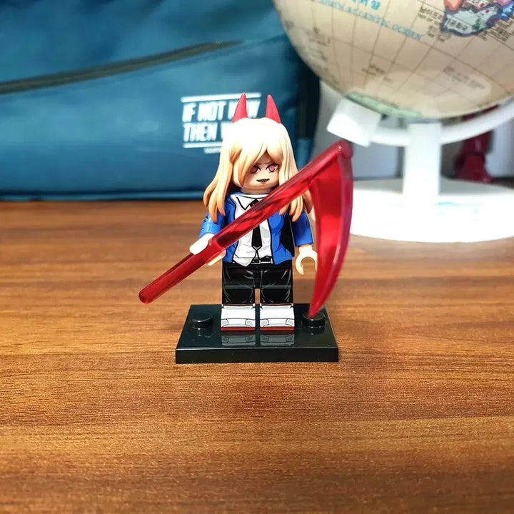 [BUNJANG] Chainsaw Man Power Custom Lego Figure / 체인소맨 파워 레고커스텀