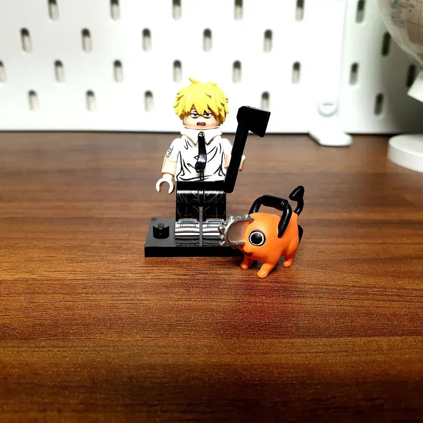 [BUNJANG] Chainsaw Man Custom Lego Display / 체인소맨 레고커스텀