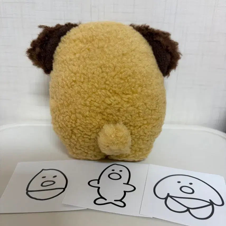 [BUNJANG] Dog Cumo Plush / 도그 쿠모 인형