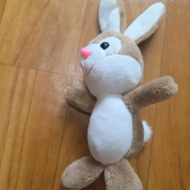 [BUNJANG] Brown Rabbit Plush Doll with Long Ears / 갈색 토끼 봉제인형 간귀 브라운 애착인형 토끼인형