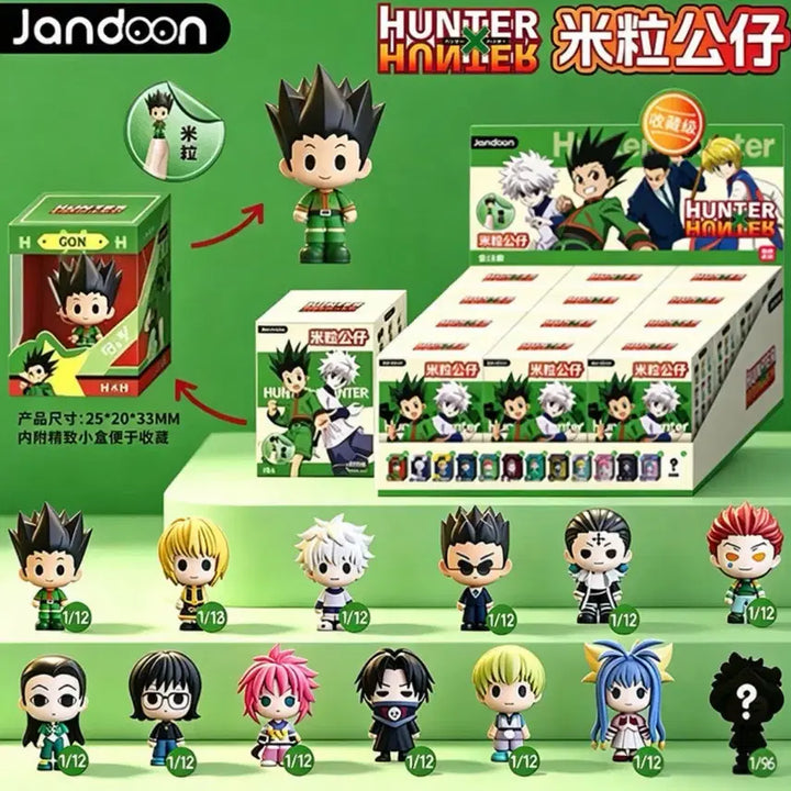 [BUNJANG] Hunter x Hunter Rice Grain Figures - Gon, Feitan, Sharbnak Set / 헌터헌터 쌀알피규어 (곤+페이탄+샤르나크)