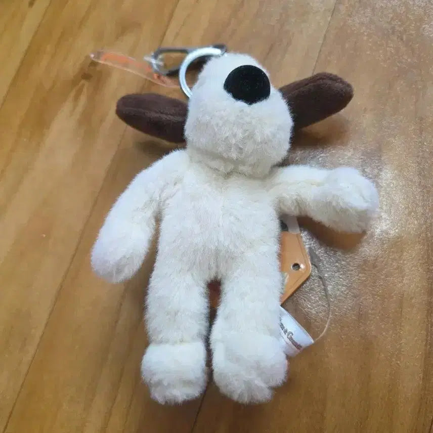 [BUNJANG] Wallace &amp; Gromit Gromit Plush Keychain Bag Charm / 월레스와 그로밋 그로밋 봉제인형 키링 가방고리 택포함