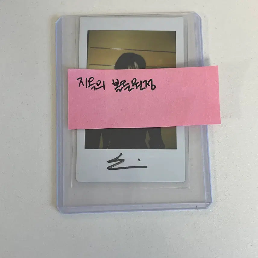 [BUNJANG] ZB1 (ZEROBASEONE) Ricky Autographed Polaroid / 제베원 앤더블 리키 친필 싸폴 싸인 사인 폴라로이드