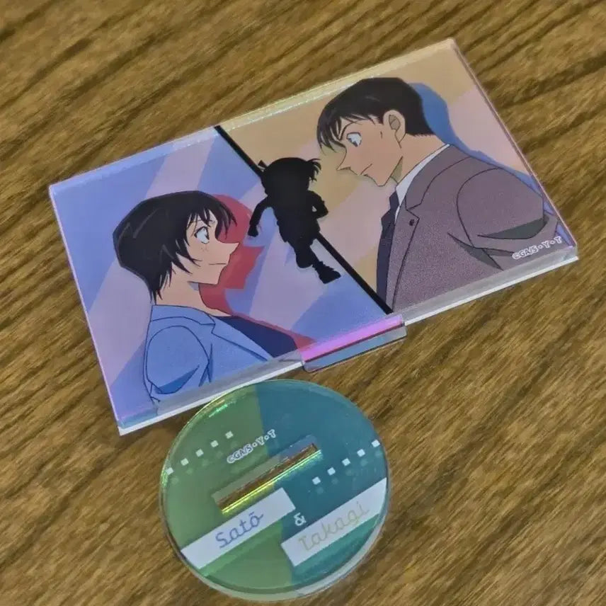 [BUNJANG] Detective Conan Takagi Sato Acrylic Stand / 명탐정 코난 사토 타카기 아크릴 스탠드