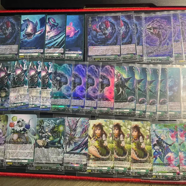 [BUNJANG] Cardfight!! Vanguard D Regulus, Sky Ruler Card Bundle / 카드파이트 뱅가드D 레글레너스,스카이룰러 카드 일괄로 팝니다