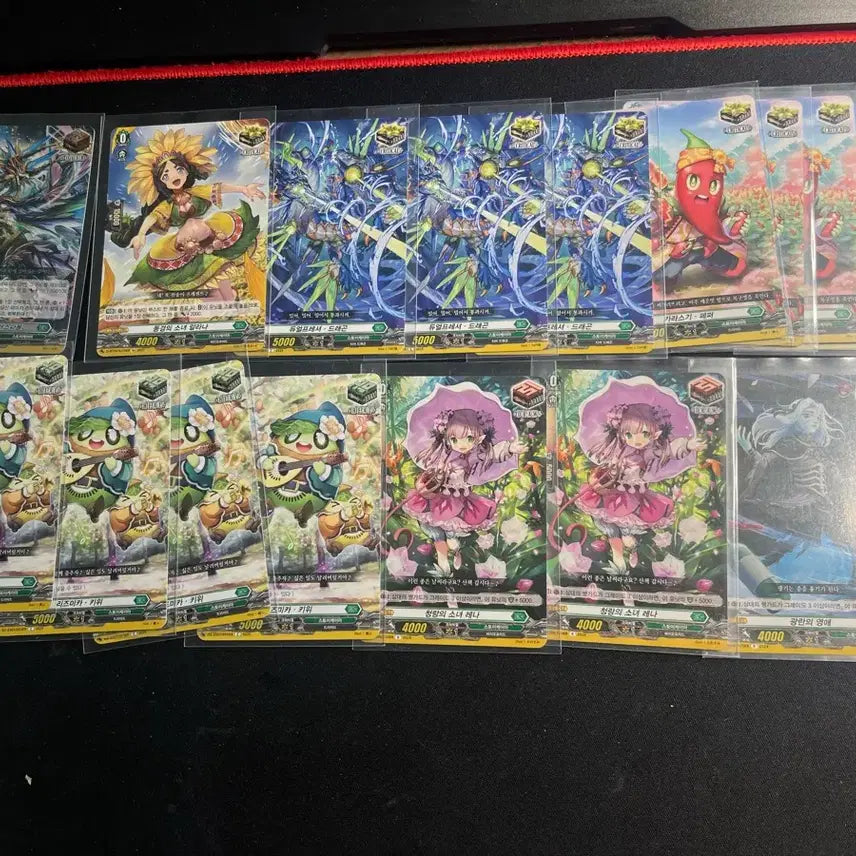 [BUNJANG] Cardfight!! Vanguard D Regulus, Sky Ruler Card Bundle / 카드파이트 뱅가드D 레글레너스,스카이룰러 카드 일괄로 팝니다