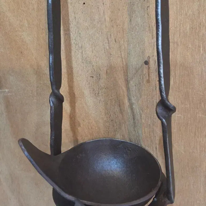 [BUNJANG] Vintage Cast Iron Kitchen Lantern / 옛날 부엌 무쇠 유등