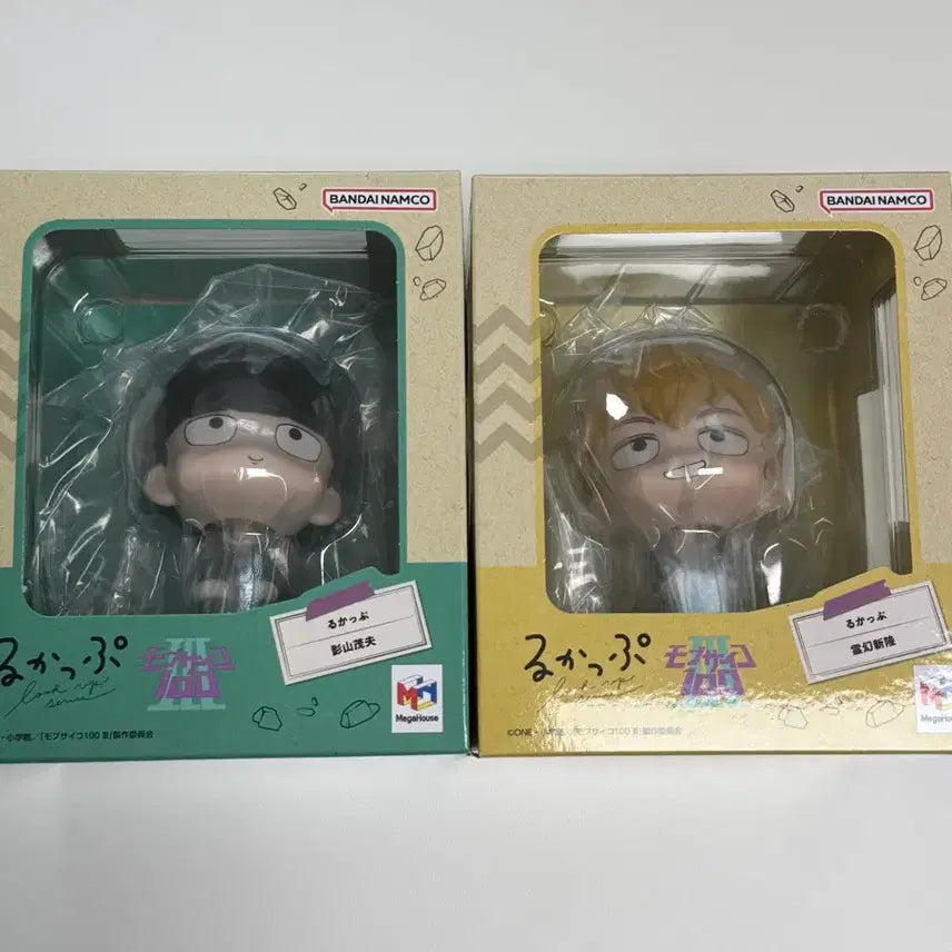 [BUNJANG] Mob Psycho 100 Mob &amp; Reigen Look-Up Figure Bundle Set (Sealed) / (미개봉, 일괄) 모브사이코100 몹싸 모브싸이코 몹사 모브 레이겐 룩업