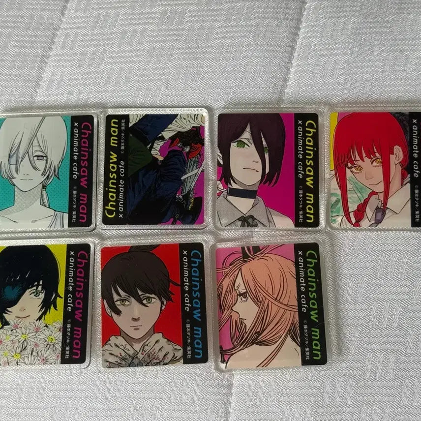 [BUNJANG] Chainsaw Man Acrylic Badge Bundle Set / 체인소맨 아크릴 뱃지 일괄