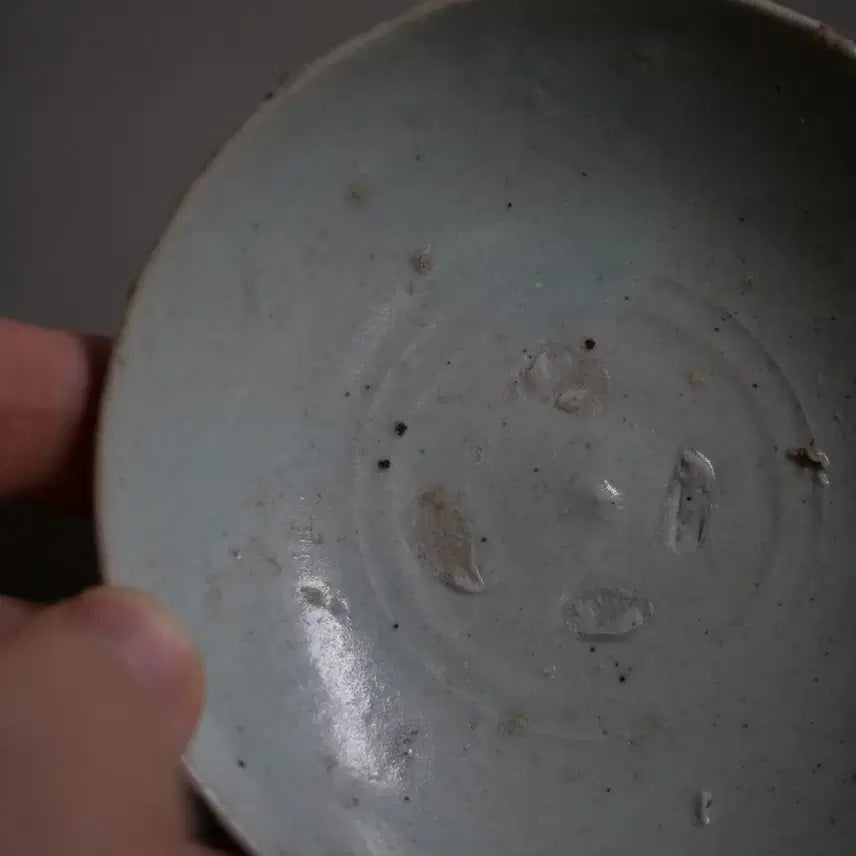 [BUNJANG] Joseon Dynasty White Porcelain Plate / 조선시대 백자 접시 호승 또는 낙엽잔