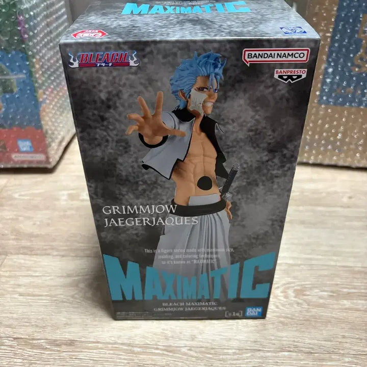 [BUNJANG] Bleach Grimmjow Unsealed Maximatic Figure / 블리치 맥시매틱 그림죠 미개봉 피규어