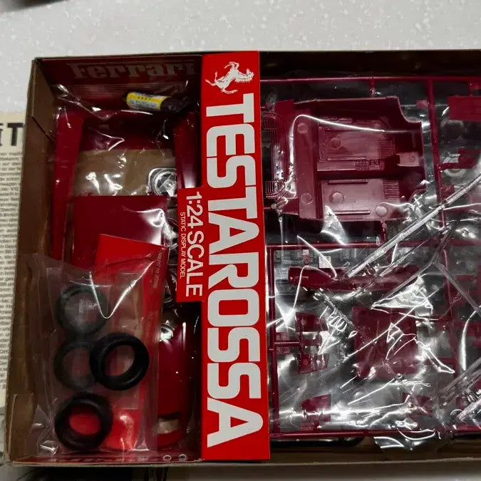 [BUNJANG] Tamiya Ferrari Testarossa 1/24 Scale Model Kit / 타미야 페라리 테스타로사