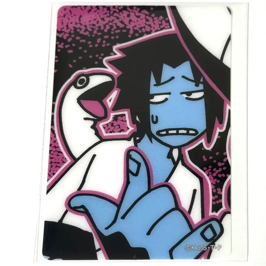 [BUNJANG] Naruto Sasuke Visual Plate Collection Card Photocard / 나루토 사스케 비주얼 플레이트 컬렉션 카드 포카