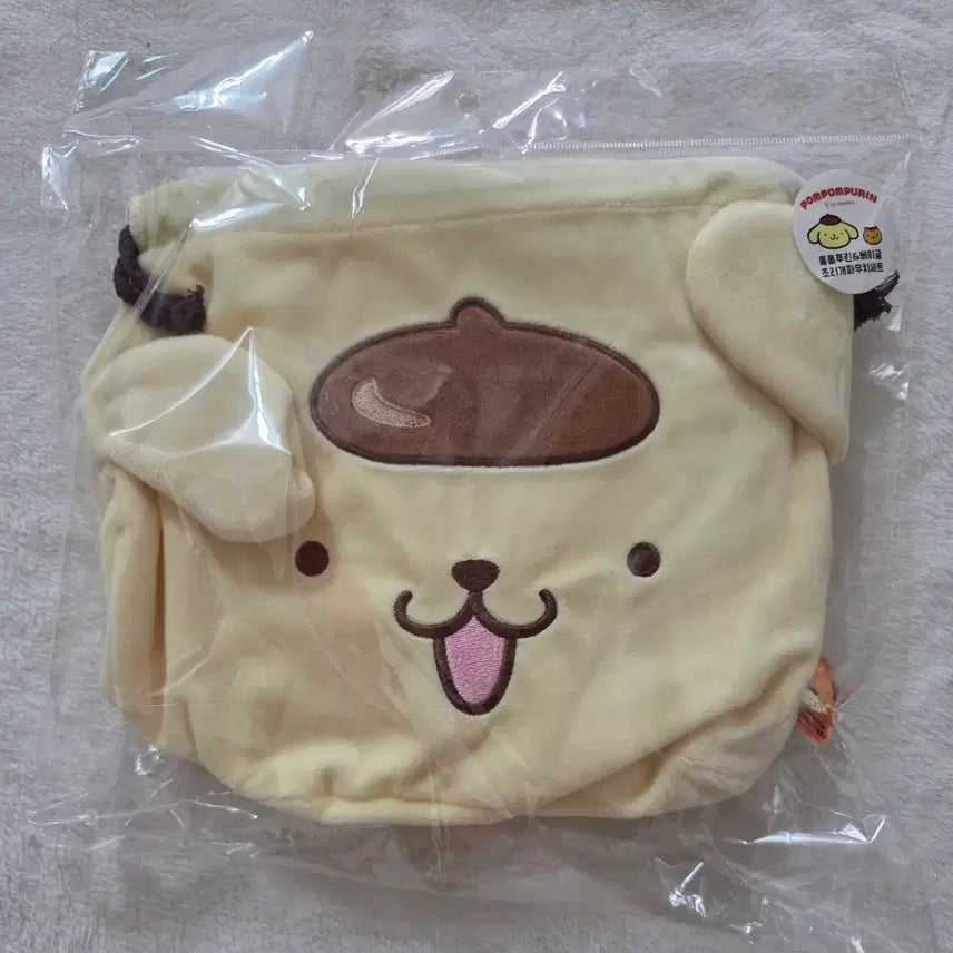 [BUNJANG] Pompompurin "Waangmandu" Drawstring Pouch Set / 폼폼푸린 와앙만두 만두 조리개 파우치세트 베이글