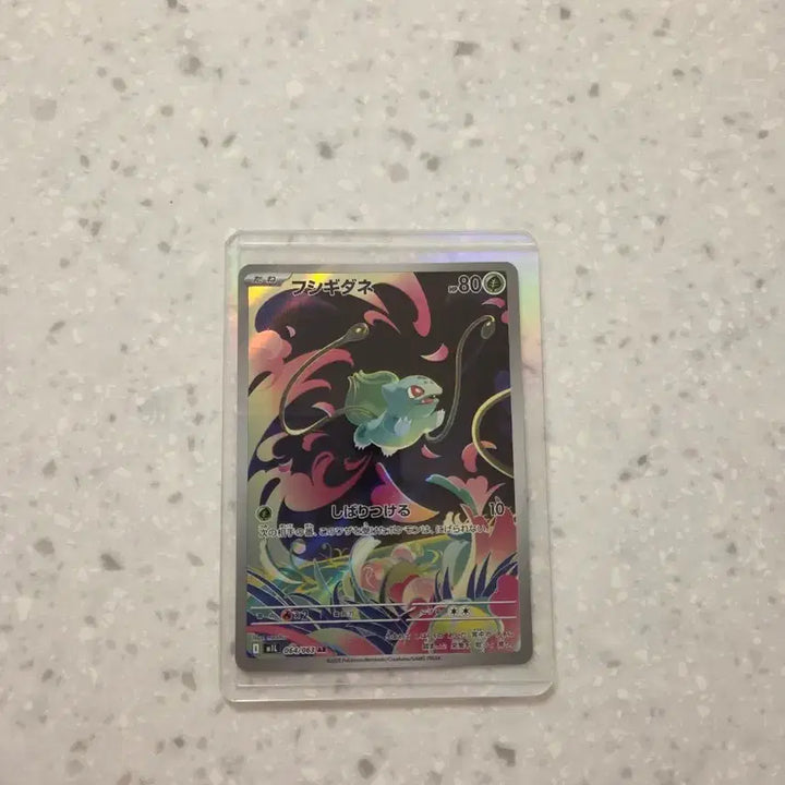 [BUNJANG] Bulbasaur AR Japanese Edition Pokemon Card / 이상해씨 ar  일어판 상태 굿
